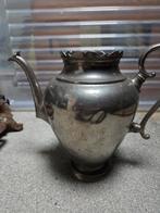 Antieke Tinnen Theepot, Antiek en Kunst, Antiek | Tin, Ophalen of Verzenden