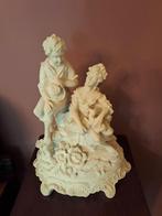 Prachtige beeld van geliefde koppel, Antiek en Kunst, Antiek | Porselein, Ophalen of Verzenden