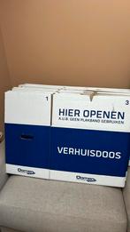 35 verhuisdozen + bubbelplastic, Ophalen, Doos, Zo goed als nieuw, Minder dan 40 cm