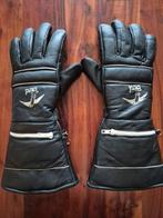 Leren motorhandschoenen maat 10  met regenhoes, Motoren, Ophalen of Verzenden, Handschoenen