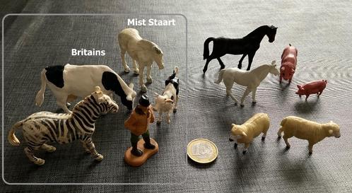 Britains  Dieren Made in Engeland + Andere met geen merk, Verzamelen, Speelgoed, Gebruikt, Ophalen