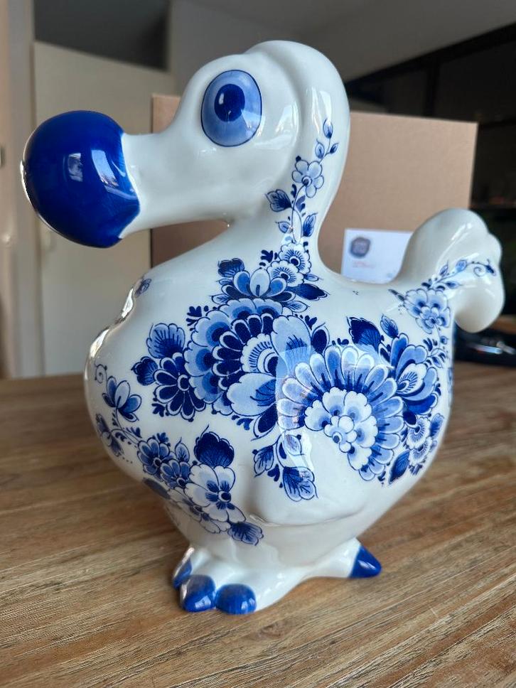 Dodo Heinen delft blauw - groot, Huis en Inrichting, Woonaccessoires | Overige, Nieuw, Ophalen of Verzenden
