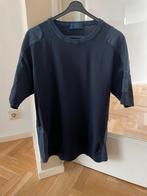 Zgan: donkerblauw shirt Stone Island maat L, Kleding | Heren, Verzenden, Zo goed als nieuw, Maat 52/54 (L), Blauw
