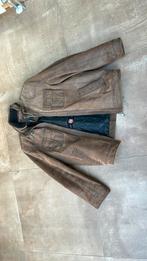 Donar leren jas maat 52., Ophalen, Zo goed als nieuw, Maat 52/54 (L), Bruin