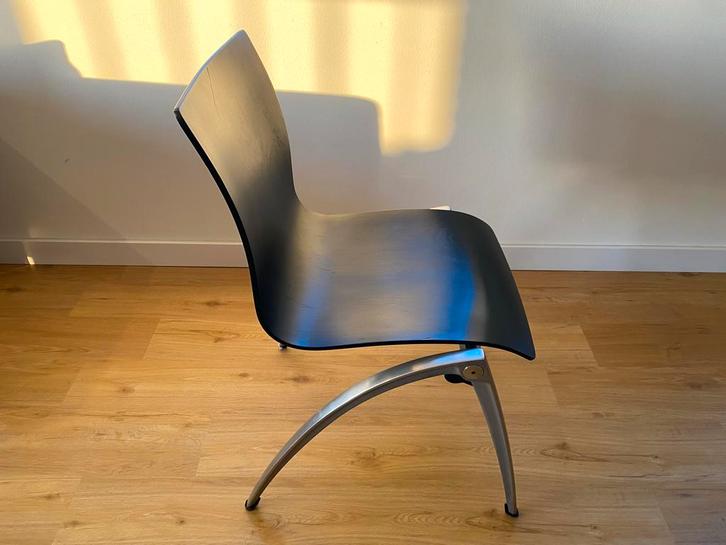 Design stoelen - Artifort Zeno - set van 6, Huis en Inrichting, Stoelen, Gebruikt, Vijf, Zes of meer stoelen, Hout, Kunststof