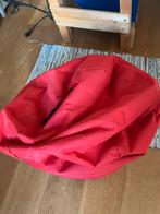 Rode zitzak, Huis en Inrichting, Zitzakken, Ophalen of Verzenden, Zo goed als nieuw, Rood