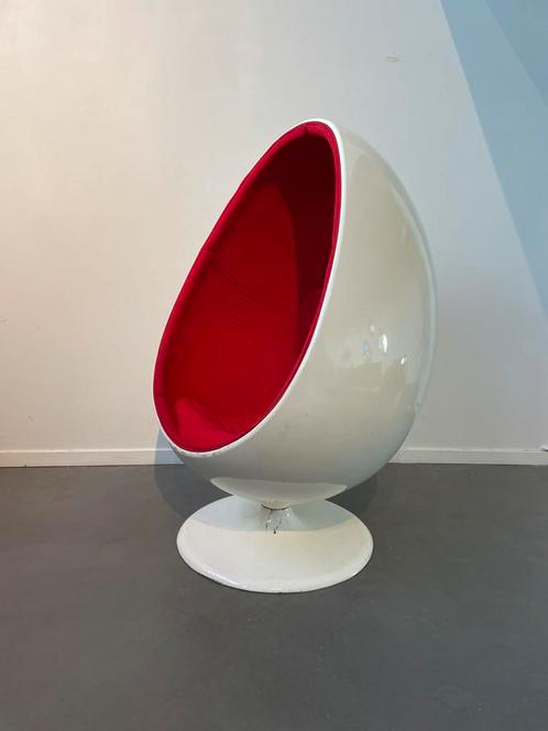 Egg chair jaren 90 vintage, Huis en Inrichting, Fauteuils, Gebruikt, Ophalen