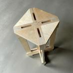 4 Design Barkrukken/Bijzettafels - Uniek!, Huis en Inrichting, Stoelen, Charlotte Perriand style, Gebruikt, Overige kleuren, Huysmans