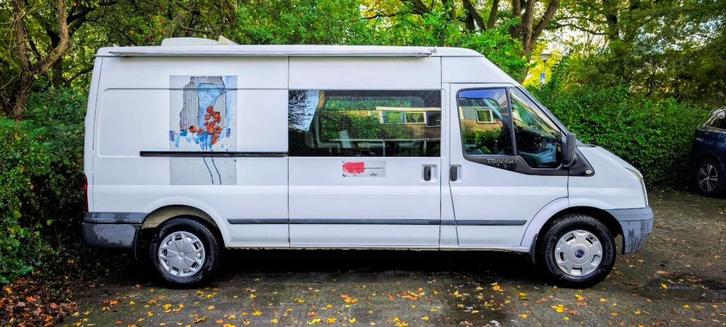 Camper bus Ford Transit bwjr 2011 L3H2, Caravans en Kamperen, Campers, Particulier, tot en met 2, Buscamper of Camperbus, Ford