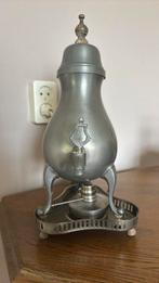 Tinnen kraantjespot incl brander, Antiek en Kunst, Ophalen