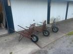Gebruikte kruiwagens   - ideaal voor tuin of bouw, Tuin en Terras, Kruiwagens, Gebruikt, Tweewielig, Weet jiet, Ophalen of Verzenden