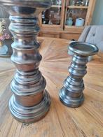 Riverdale Kandelaars Brons kleur 2 stuks, Ophalen, Overige materialen, Zo goed als nieuw, Kandelaar