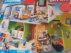 Playmobil school met uitbreidings set, Kinderen en Baby's, Speelgoed | Playmobil, Zo goed als nieuw, Ophalen