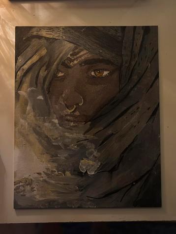 Acryl op canvas schilderij beschikbaar voor biedingen