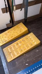 Set oprijbokken, Ophalen, Gebruikt