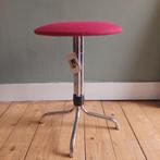 Lucky Vintage Brabantia industrieel krukje roze gestoffeerd, Ophalen of Verzenden, Zo goed als nieuw, Brabantia, Lucky Vintage