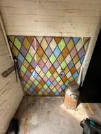 Glas in lood paneel, Doe-het-zelf en Verbouw, Glas en Ramen, Ophalen, Gebruikt, Minder dan 80 cm, Glas in lood