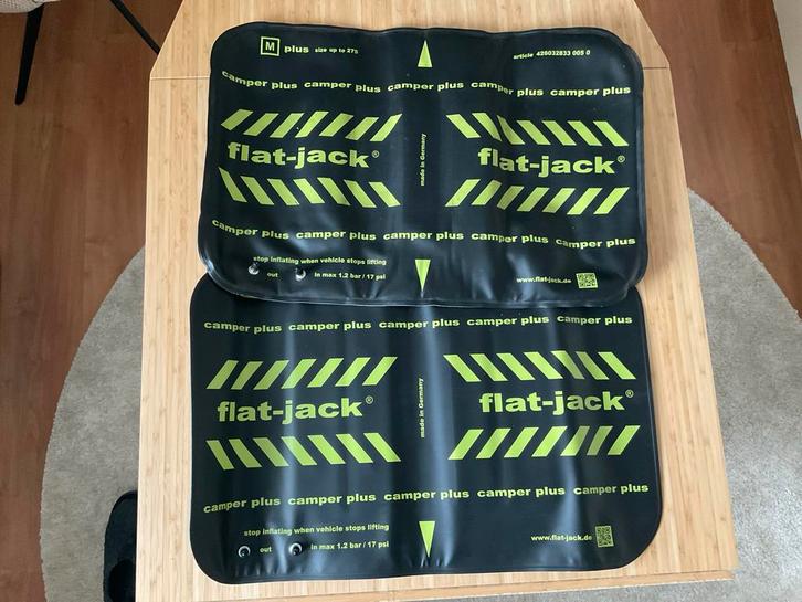 Flat-Jack Camper Plus set (2 stuks), Caravans en Kamperen, Camper-accessoires, Zo goed als nieuw, Ophalen