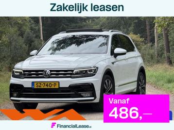 Volkswagen Tiguan 1.4 TSI 4Motion R-line DSG-PANO-TREKHAAK beschikbaar voor biedingen
