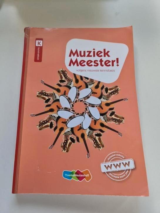 Rinze van der Lei - Muziek Meester!, Boeken, Schoolboeken, Zo goed als nieuw, Muziek, Overige niveaus, Ophalen of Verzenden