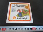 sticker SHELL helpt Veilig omgaan met flessegas, Ophalen, Zo goed als nieuw, Sticker