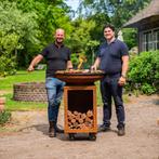 BBQ Plancha Hermano XXL Cortenstaal 80 totaal 16x model Nw, Ophalen of Verzenden, Nieuw, Gas, RJRoyal Living