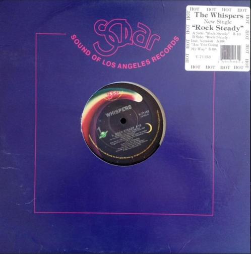 Vinyl The Whispers – Rock Steady (Maxi-Single), Cd's en Dvd's, Vinyl Singles, Gebruikt, Maxi-single, Pop, 12 inch, Ophalen of Verzenden