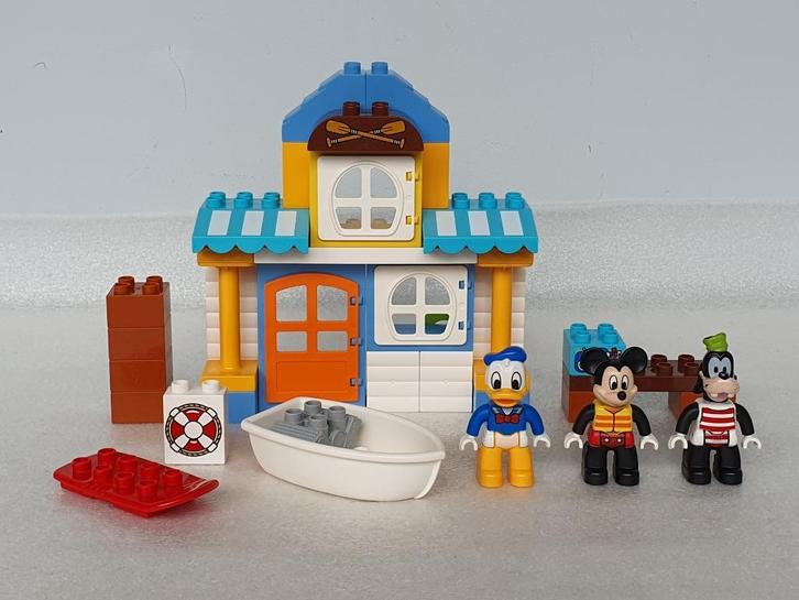 Lego Duplo 10827: Mickey en Friends Strandhuis, Kinderen en Baby's, Speelgoed | Duplo en Lego, Gebruikt, Duplo, Ophalen of Verzenden
