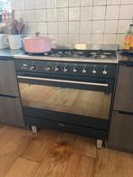 6 pits Smeg gasfornuis met oven, 60 cm of meer, Ophalen of Verzenden, Zo goed als nieuw, Gas