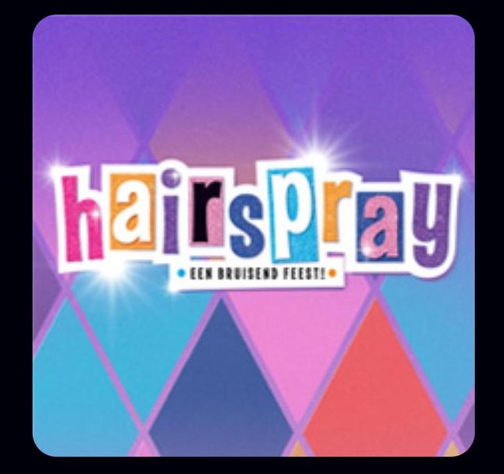Hairspray de Musical tickets 2x (10/10/25), Tickets en Kaartjes, Theater | Musical, Twee personen, Oktober