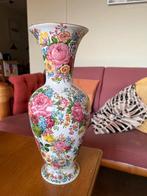 Vintage Royal Porzellan Bavaria Vaas Bloemmotief Handgeschil, Ophalen