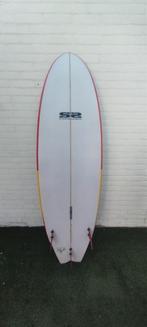 Mooie surfplank/surfboard, Watersport en Boten, Ophalen, Zo goed als nieuw, Fish, Met koord