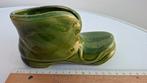 Keramiek Vintage Groene Laars of schoen, Ophalen of Verzenden