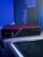 focusrite 18!8 zonder kabels, Computers en Software, Geluidskaarten, Ophalen of Verzenden, Zo goed als nieuw