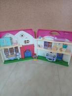 Leuk uitvouwbaar speelhuis/poppenhuis, Ophalen of Verzenden, Zo goed als nieuw, Poppenhuis