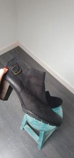 Elegante zwarte leren hakken van Paul Green – maat 41, Ophalen of Verzenden, Gedragen, Zwart