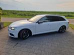 Audi A4 1.4 Tfsi 150pk S Tronic 2018 Wit Black edition, 74 €/maand, 4 cilinders, A4, Wit
