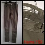 Hema Skinny Fit jeans groen mt 158 meisje zgan, Broek, Meisje, Ophalen of Verzenden, Zo goed als nieuw