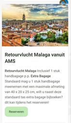 Vliegticket voor 2 personen retour, Tickets en Kaartjes, Kortingen en Cadeaubonnen, Twee personen, Overige soorten, Overige typen