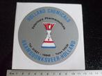 sticker holland chemicals HCH logo raamsdonkveer, Verzenden, Zo goed als nieuw, Bedrijf of Vereniging