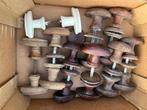Houten deurknoppen, Doe-het-zelf en Verbouw, Hang- en Sluitwerk, Ophalen of Verzenden, Gebruikt, Overige materialen, Klink of Kruk