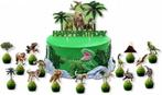 Dinosaurus taarttopper taartversiering Jurassic Park World, Ophalen of Verzenden, Nieuw, Versiering, Verjaardag