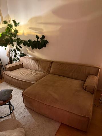 Loungebankstel beige beschikbaar voor biedingen