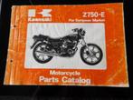werkplaatshandboek Onderdelenboek Kawasaki Z750 E, Motoren, Handleidingen en Instructieboekjes, Verzenden, Kawasaki