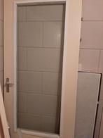 Binnendeur met draadglas, Doe-het-zelf en Verbouw, Ophalen, Binnendeur, 200 tot 215 cm