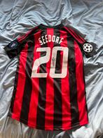 Gesigneerd AC Milan shirt, Clarence Seedorf, Verzamelen, Sportartikelen en Voetbal, Ophalen of Verzenden, Zo goed als nieuw, Buitenlandse clubs