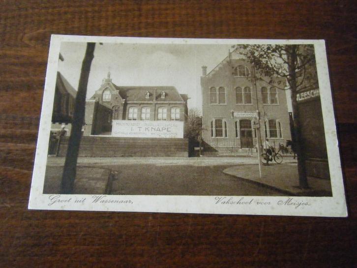 E31 - Wassenaar - School - Mooi/Oud, Verzamelen, Ansichtkaarten | Nederland, Zuid-Holland, 1920 tot 1940, Ophalen of Verzenden