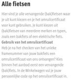 Omruilcertificaat Babboe, Fietsen en Brommers, Fietsen | Bakfietsen, 4 kinderen of meer, Ophalen, Overige merken, Nieuw
