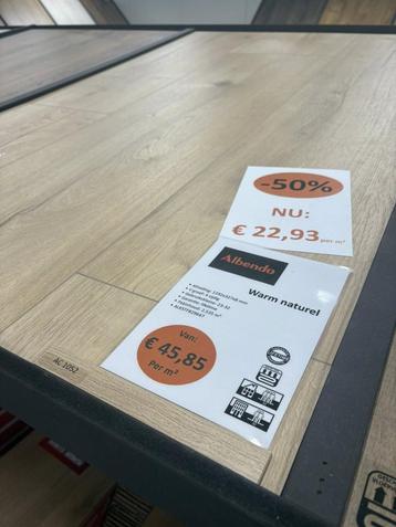 Waterbestendig Warm naturel laminaat  8mm €22,93m2 beschikbaar voor biedingen