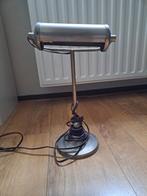 Vintage Metalen Bureaulamp, Ophalen, Gebruikt, Vintage, Metaal